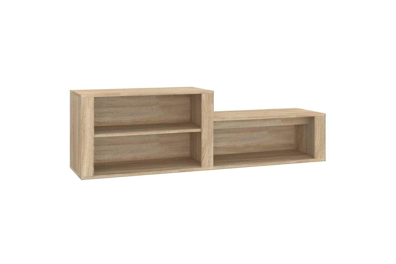 vidaXL 816915 Shoe Cabinet Sonoma Oak 150x35x45cm Engineered Wood