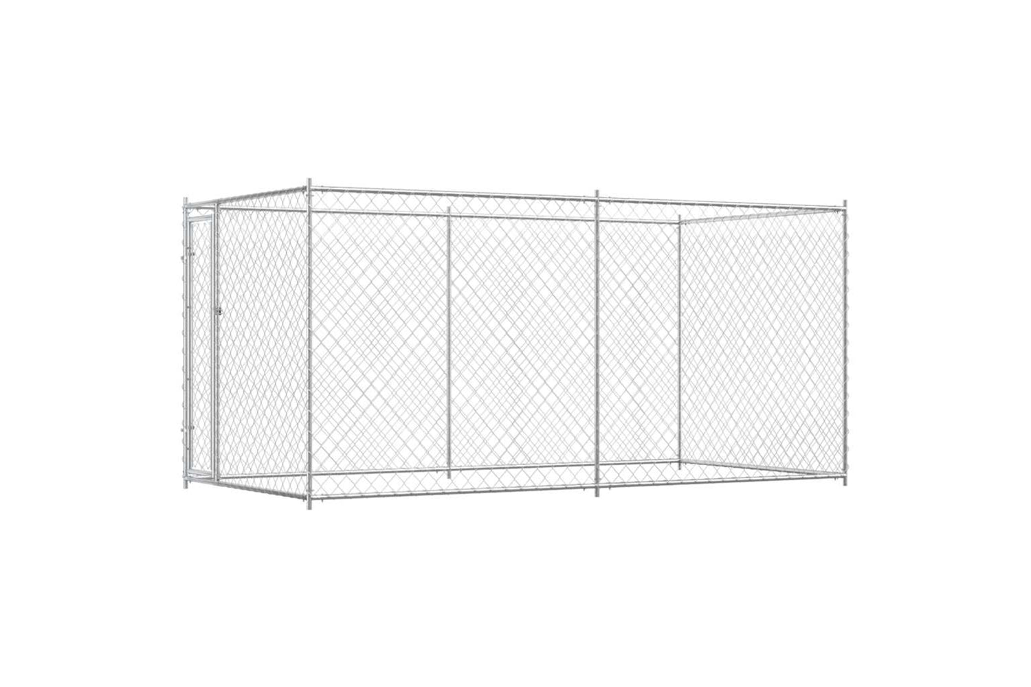 Vidaxl Outdoor Dog Kennel 382x192x185 Cm