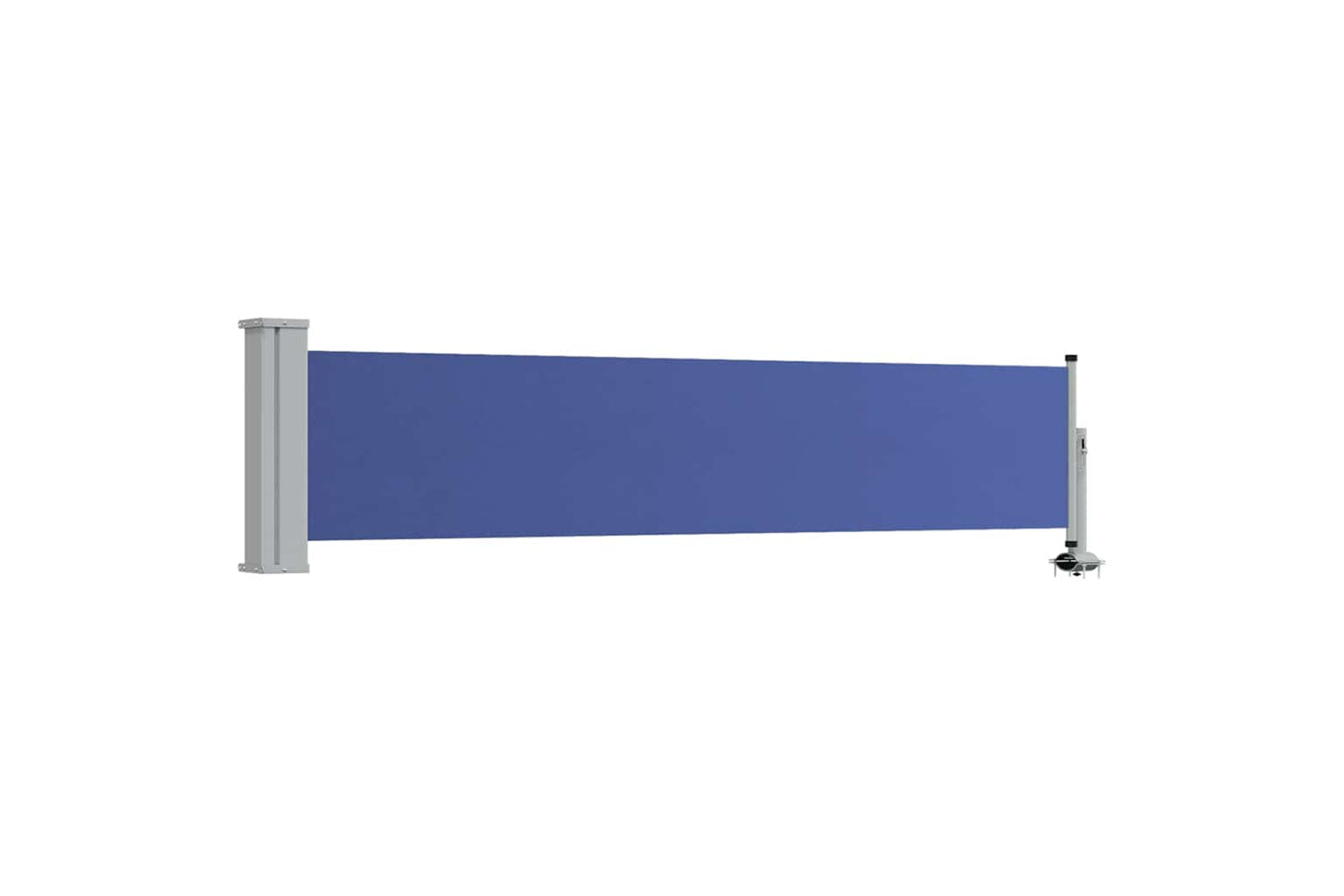 vidaXL 48356 Patio Retractable Side Awning 60x300cm Blue