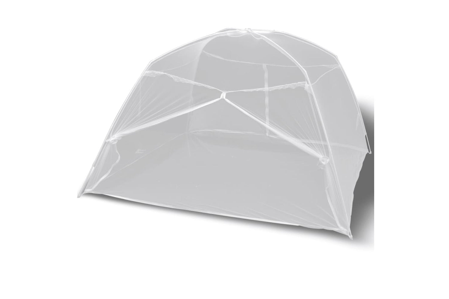 vidaXL 50262 Mongolia Net Mosquito Net 2 Doors 200 X 180 X 150cm White-2