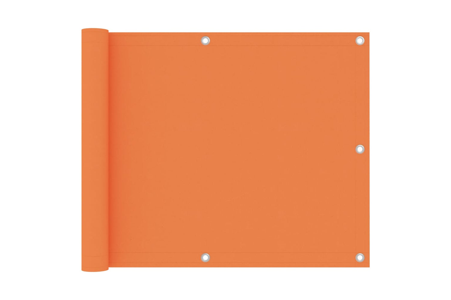 vidaXL 135045 Balcony Screen Orange 75x400cm Oxford Fabric