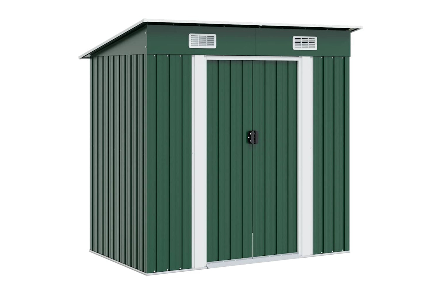 Vidaxl 42908 Garden Shed Green Metal