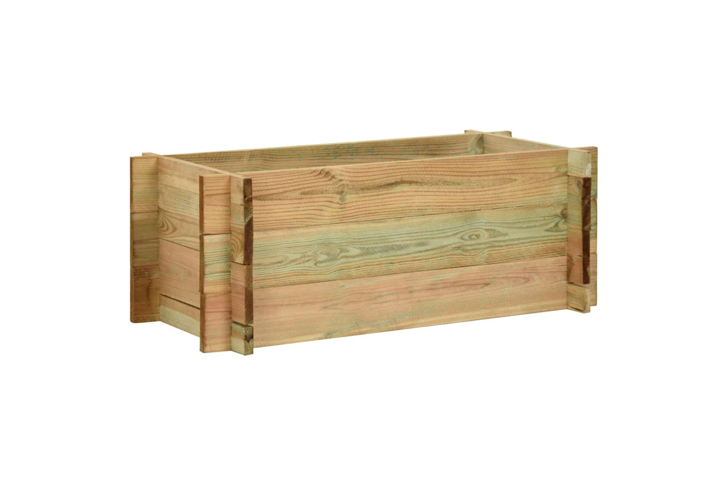 vidaXL 43348 Garden Raised Vegetable Bed Impregnated Pinewood 80cm