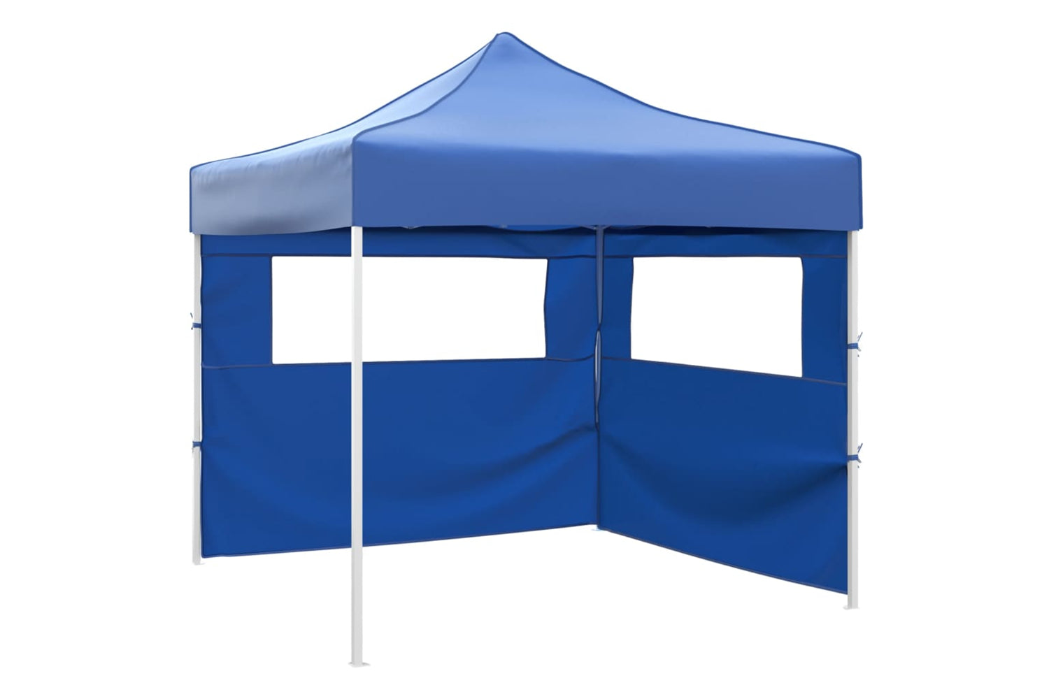 Vidaxl Foldable Tent With 2 Walls 3x3 M Blue