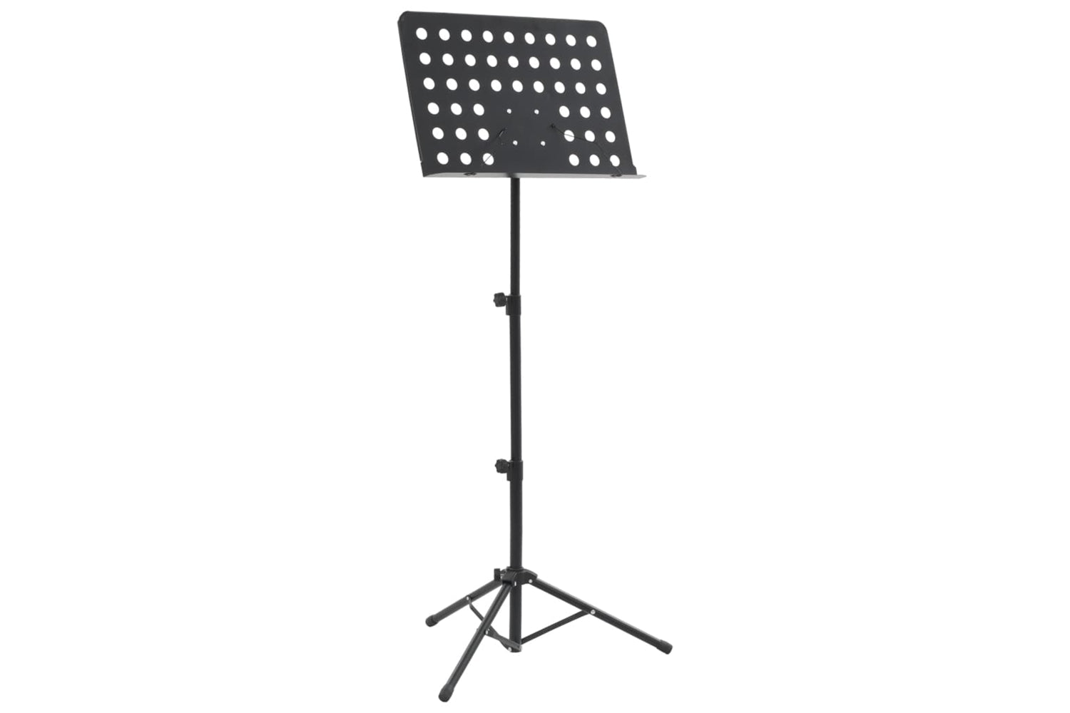 vidaXL 70090 Music Book Stand Black Steel