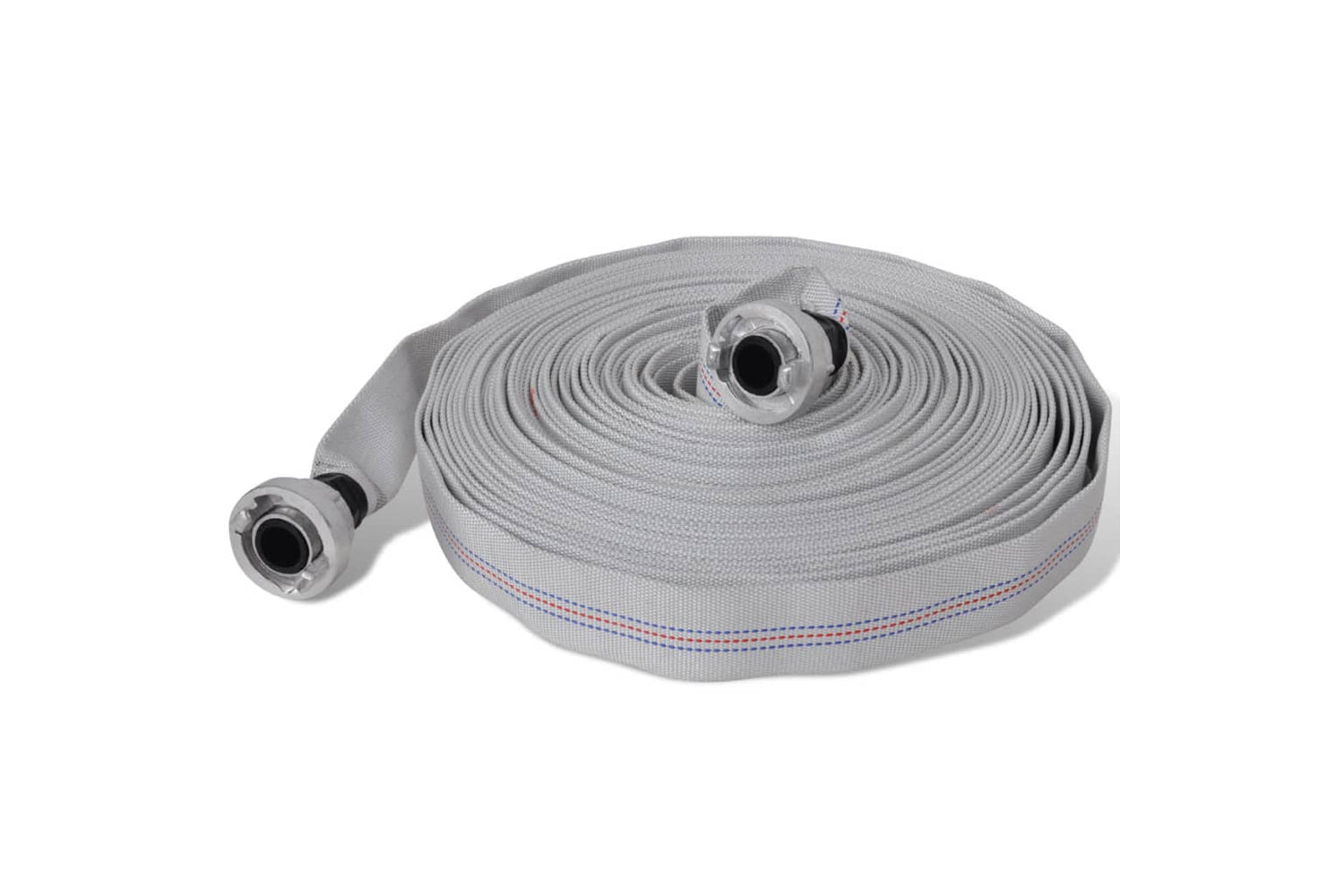 Vidaxl 141109 Fire Hose Flat Hose 30 M With D-storz Couplings 1 Inch