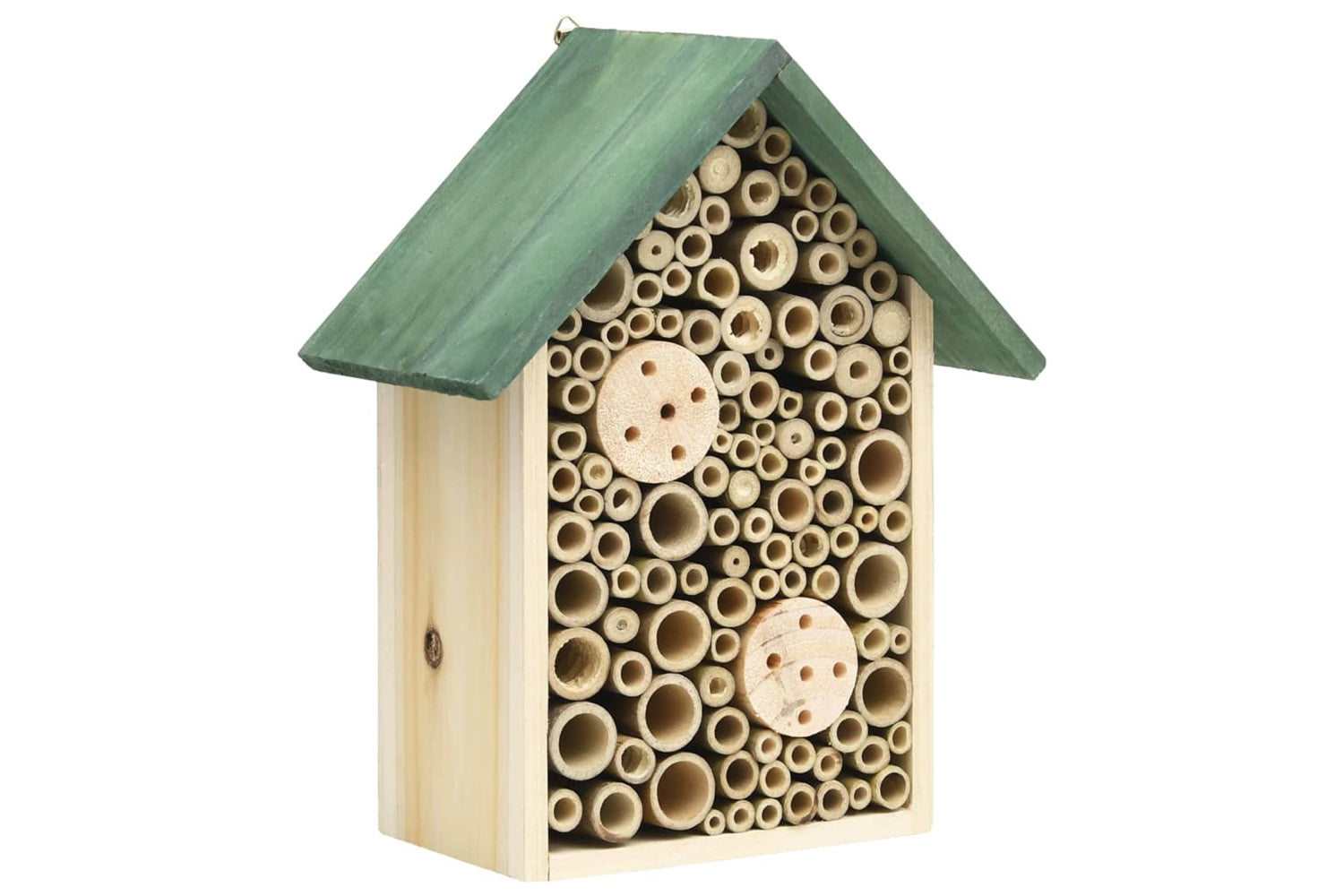 vidaXL 314813 Insect Hotels 2 Pcs 23x14x29cm Solid Firwood