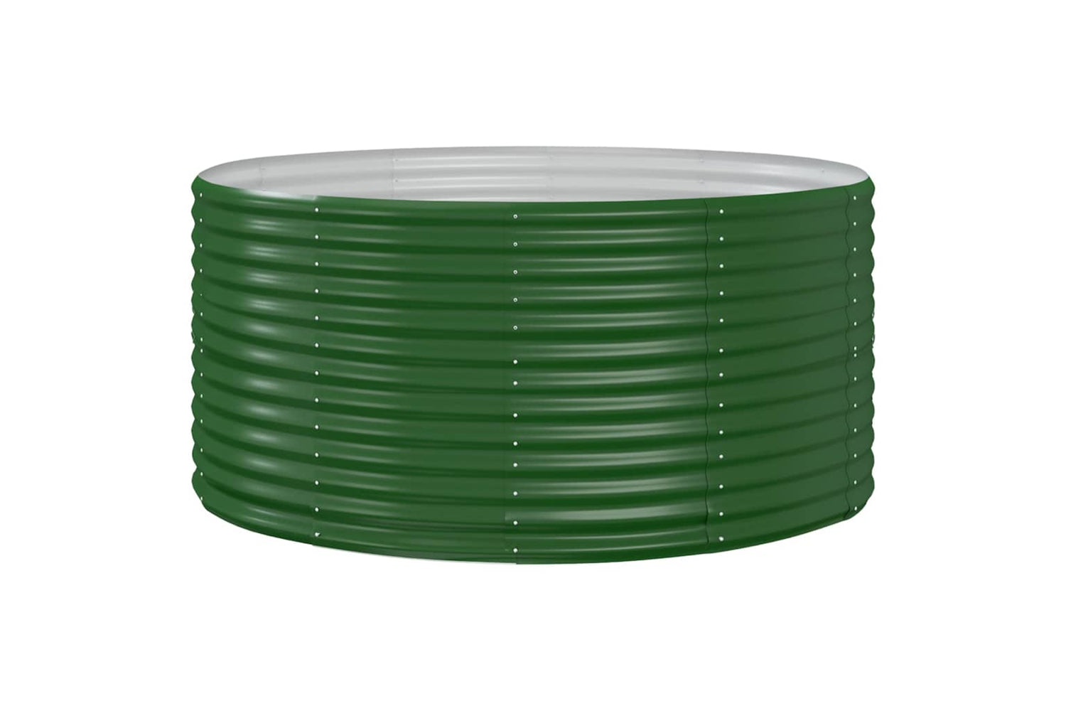 vidaXL 319088 Garden Raised Bed Green 140x140x68cm Powder-coated Steel