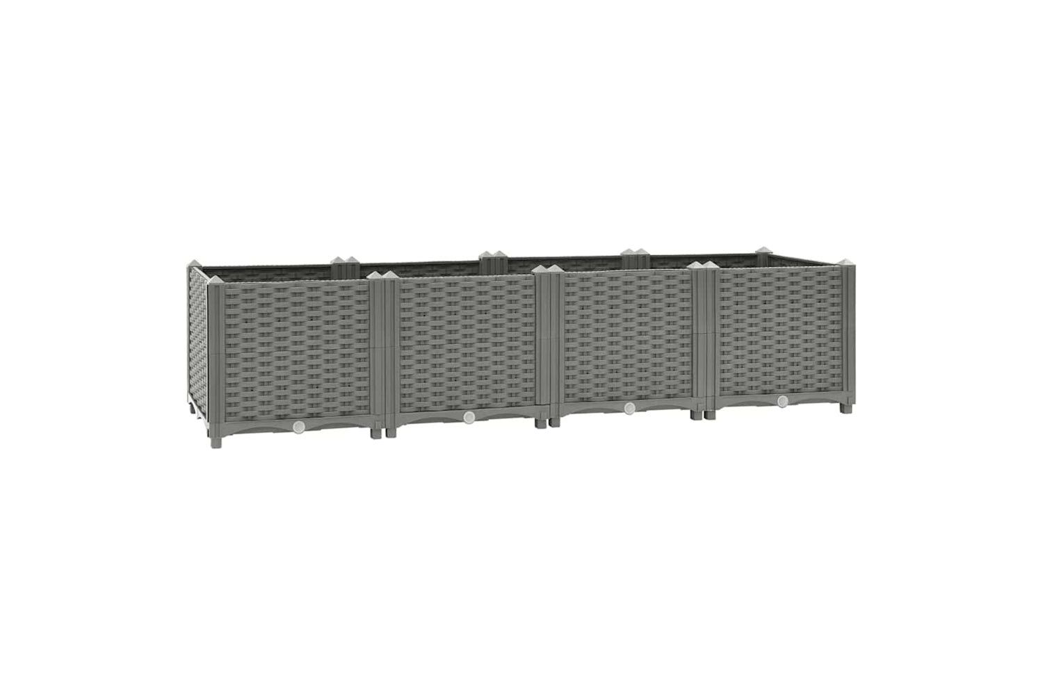 vidaXL Raised Bed 160x40x38cm Polypropylene