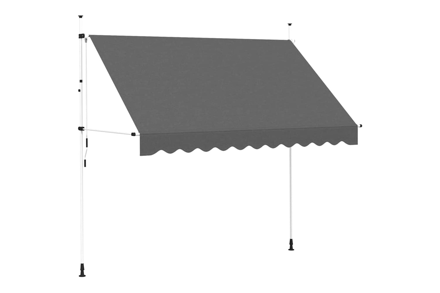 vidaXL 143690 Manual Retractable Awning 300cm Anthracite