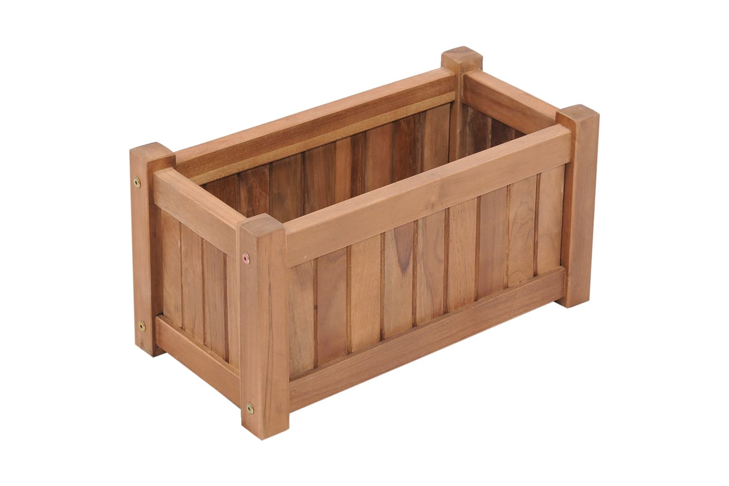 vidaXL 48967 Raised Bed 50x25x25cm Solid Teak Wood