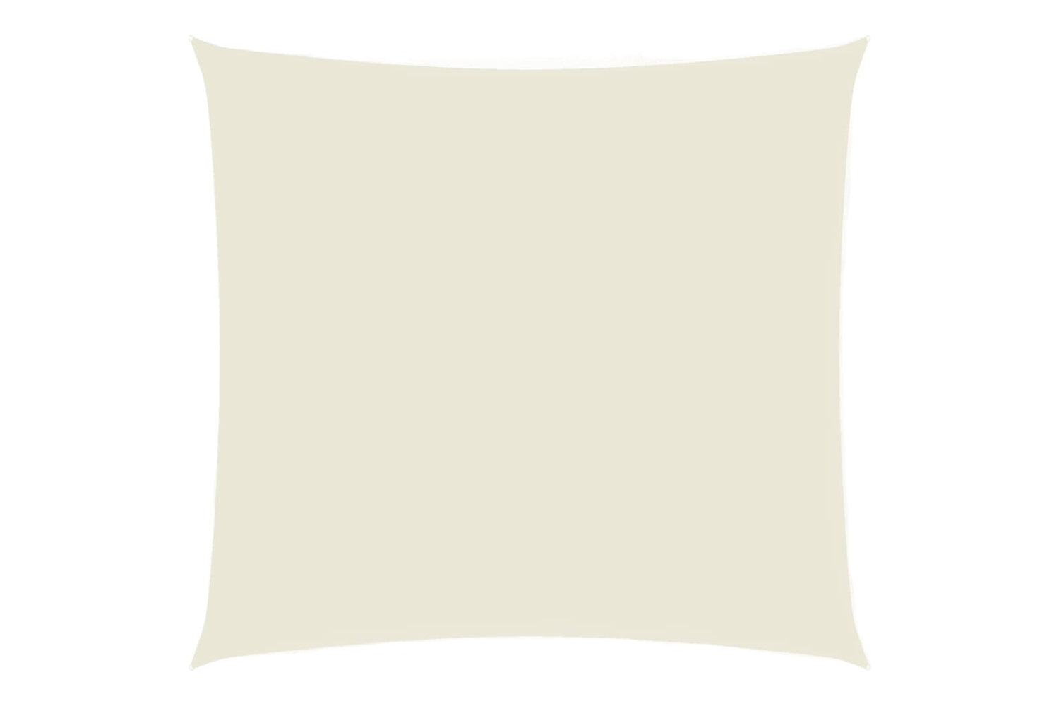 Vidaxl 42297 Sunshade Sail Oxford Fabric Square 3.6x3.6 M Cream