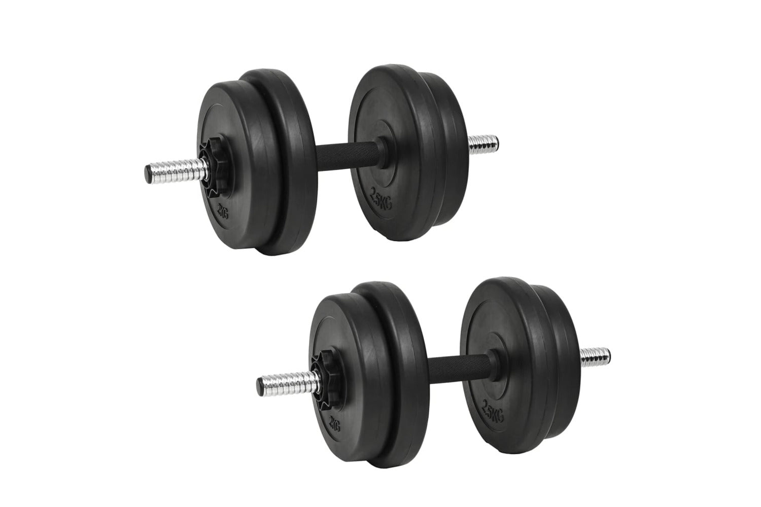 Vidaxl 14 Piece Dumbbell Set 20 Kg-2
