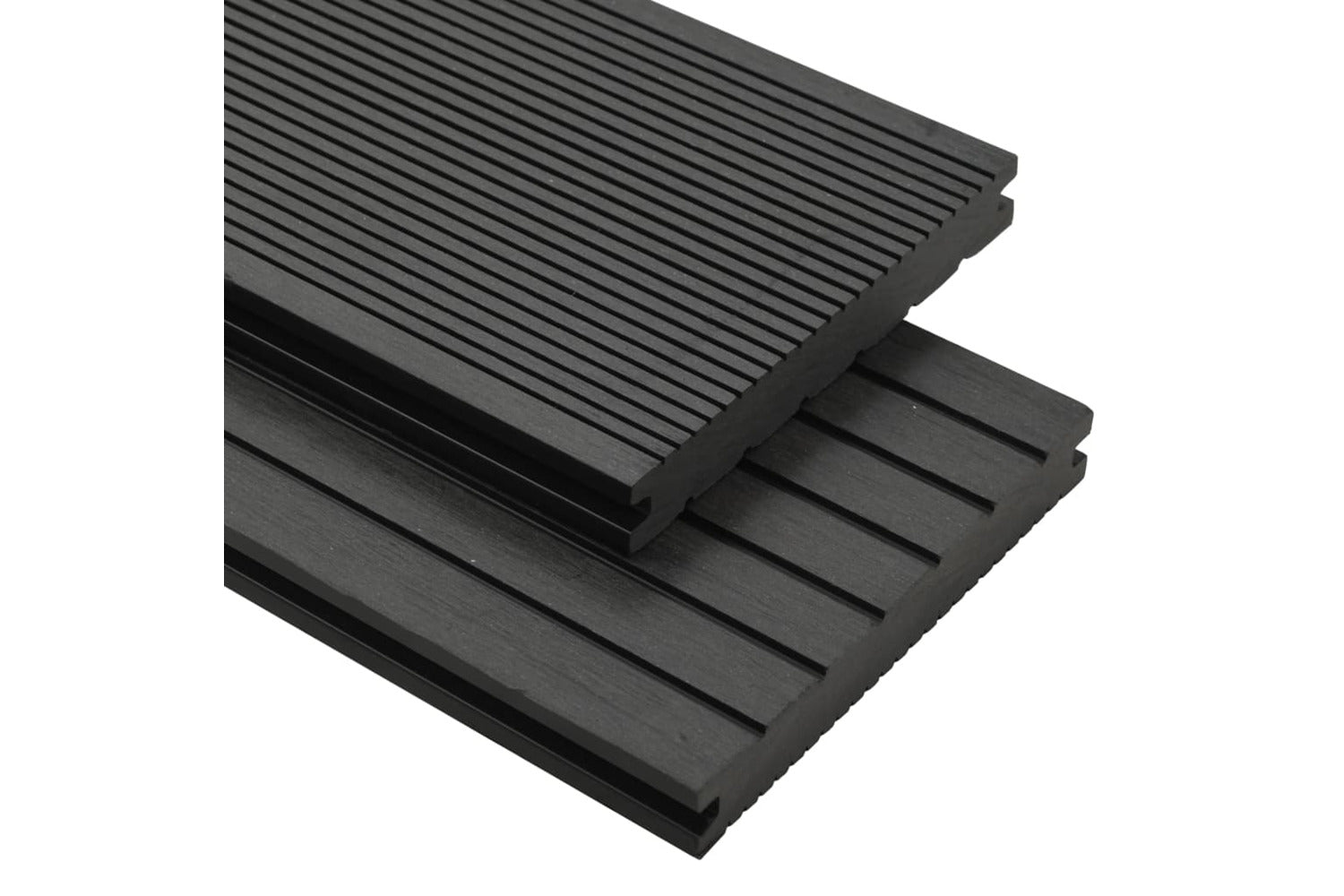 Vidaxl 275671 Wpc Solid Decking Boards With Accessories 10 M-2