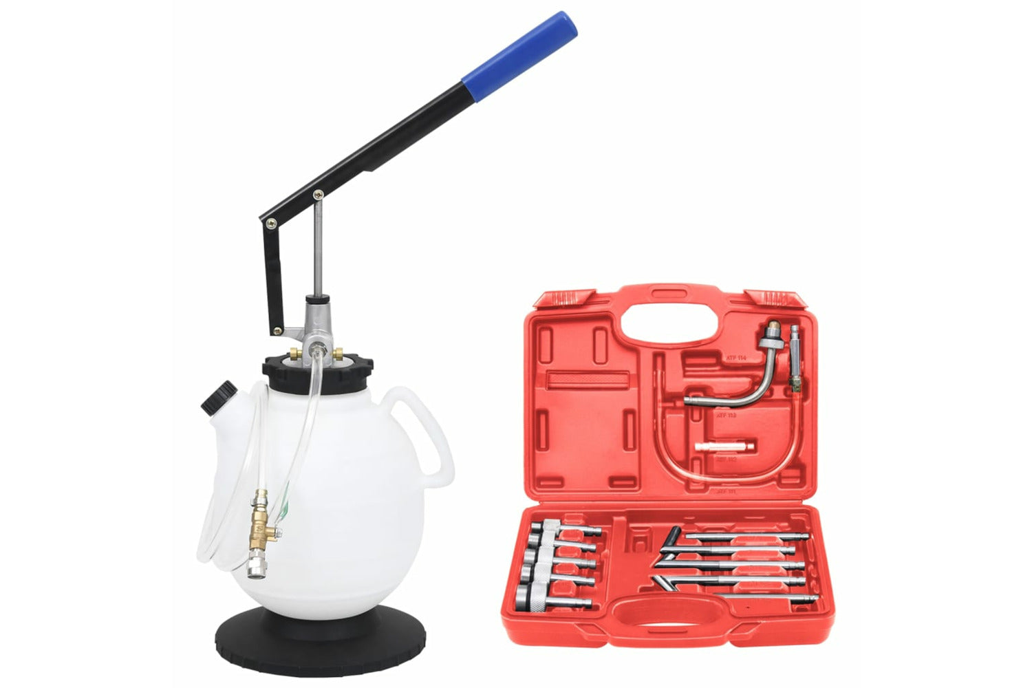 Vidaxl 210532 Manual Automatic Transmission Fluid Filler With Tool Set 7.5 L-2