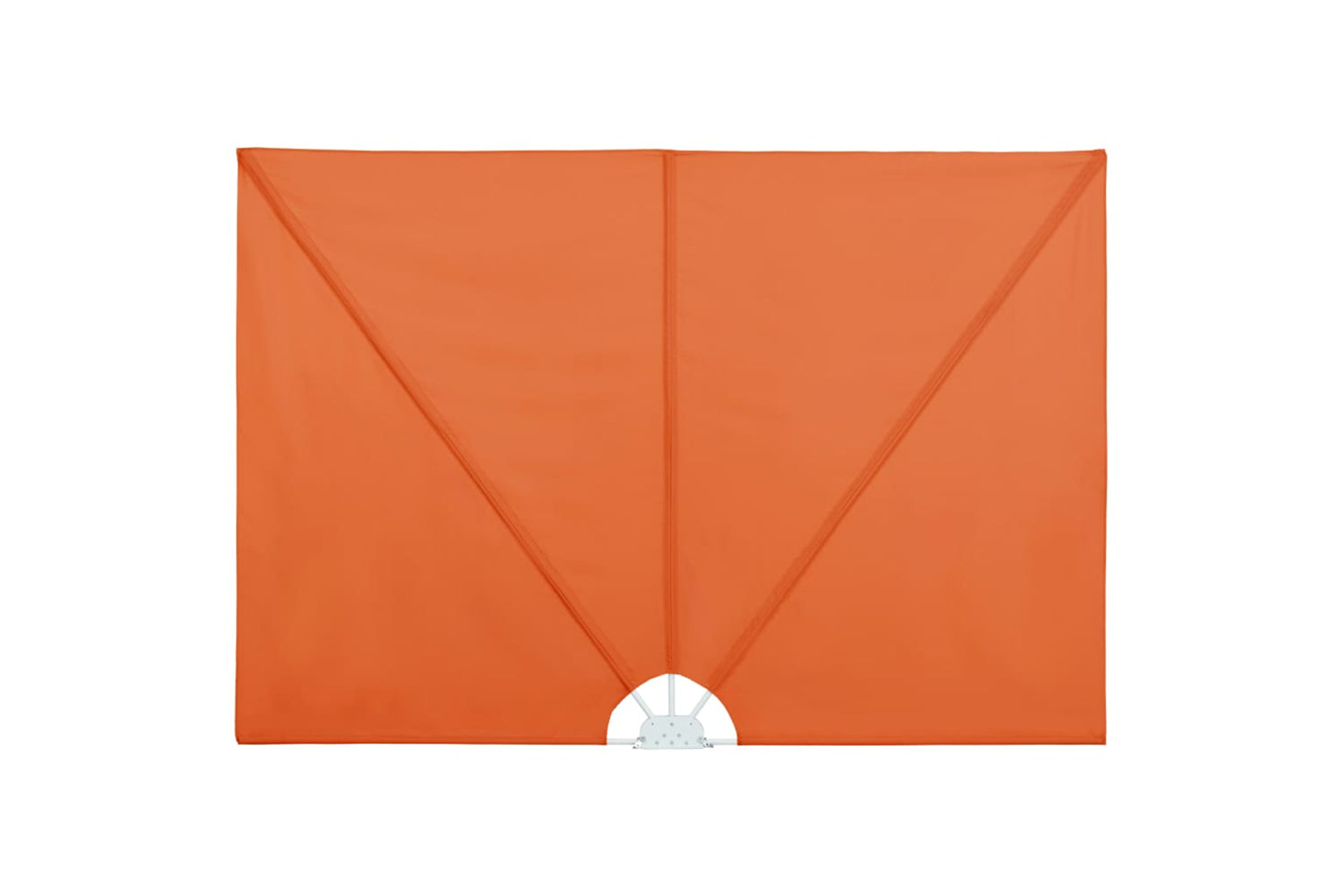 vidaXL 44574 Collapsible Terrace Side Awning Terracotta 400x200cm