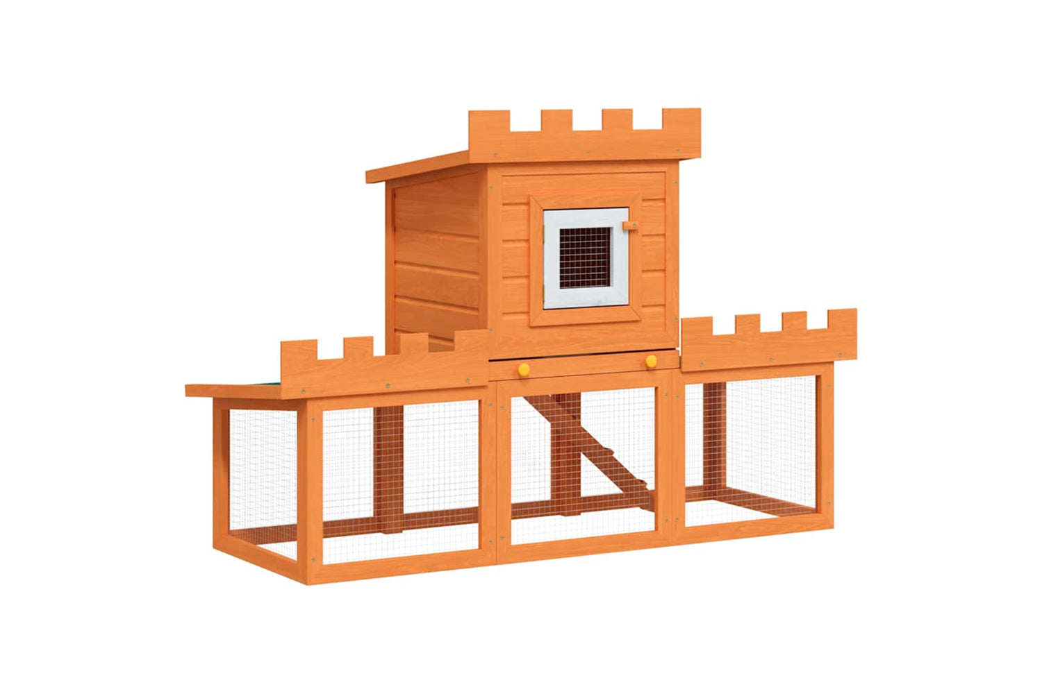 Vidaxl 170173 Outdoor Large Rabbit Hutch House Pet Cage Single House