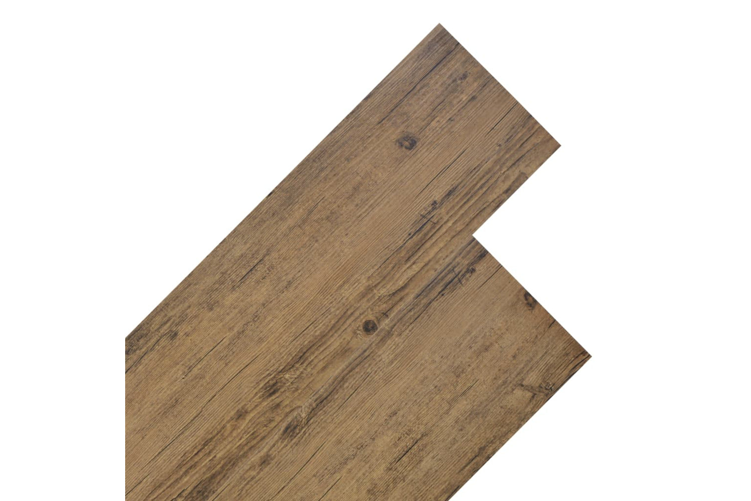 Vidaxl Non Self-adhesive Pvc Flooring Planks 5.26 MÂ² 2 Mm Walnut Brown-2
