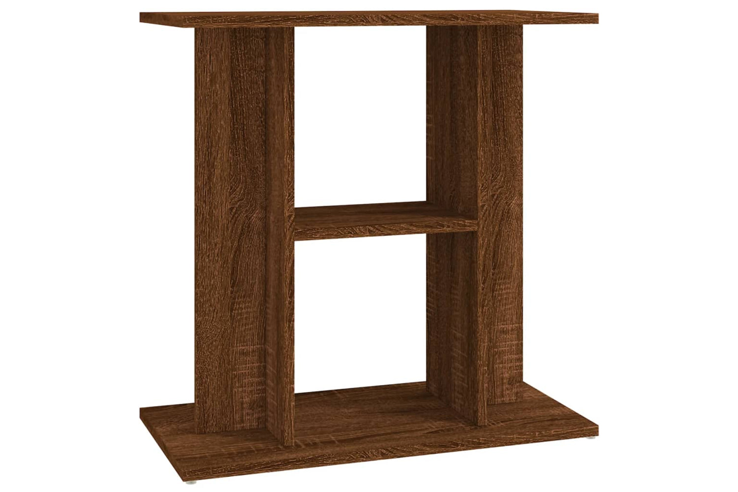vidaXL 833574 Aquarium Stand Brown Oak 60x30x60cm Engineered Wood