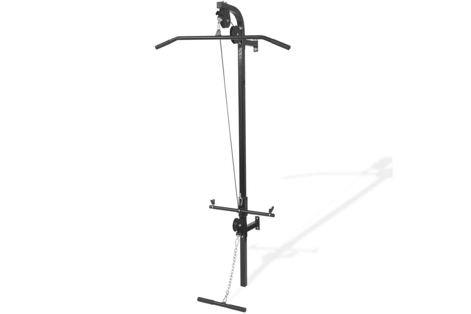 Vidaxl 91369 Wall-mounted Home Gym With 2 Pulleys-2