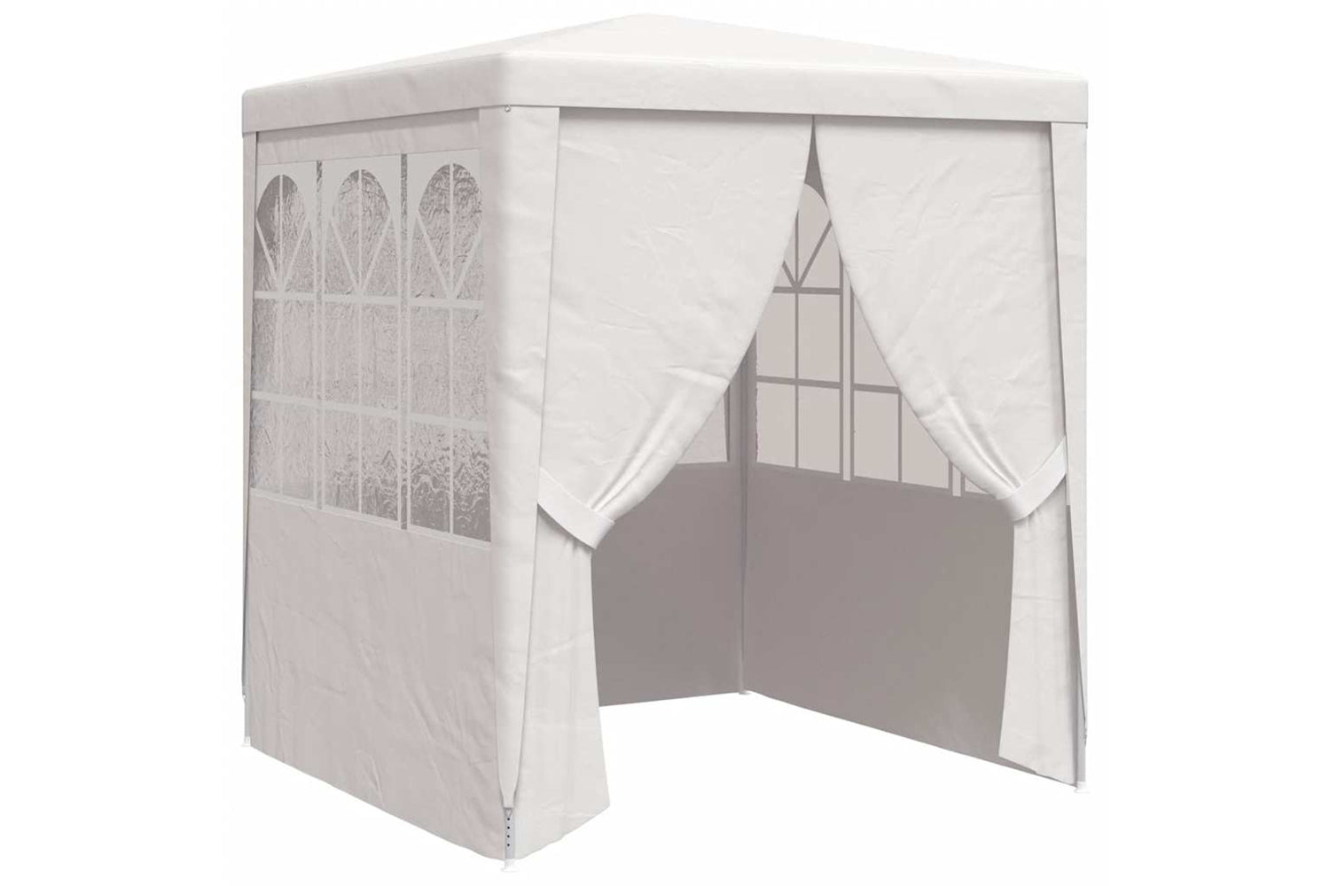 Vidaxl 48516 Professional Party Tent With Side Walls 2x2 M White 90 G/mâ²