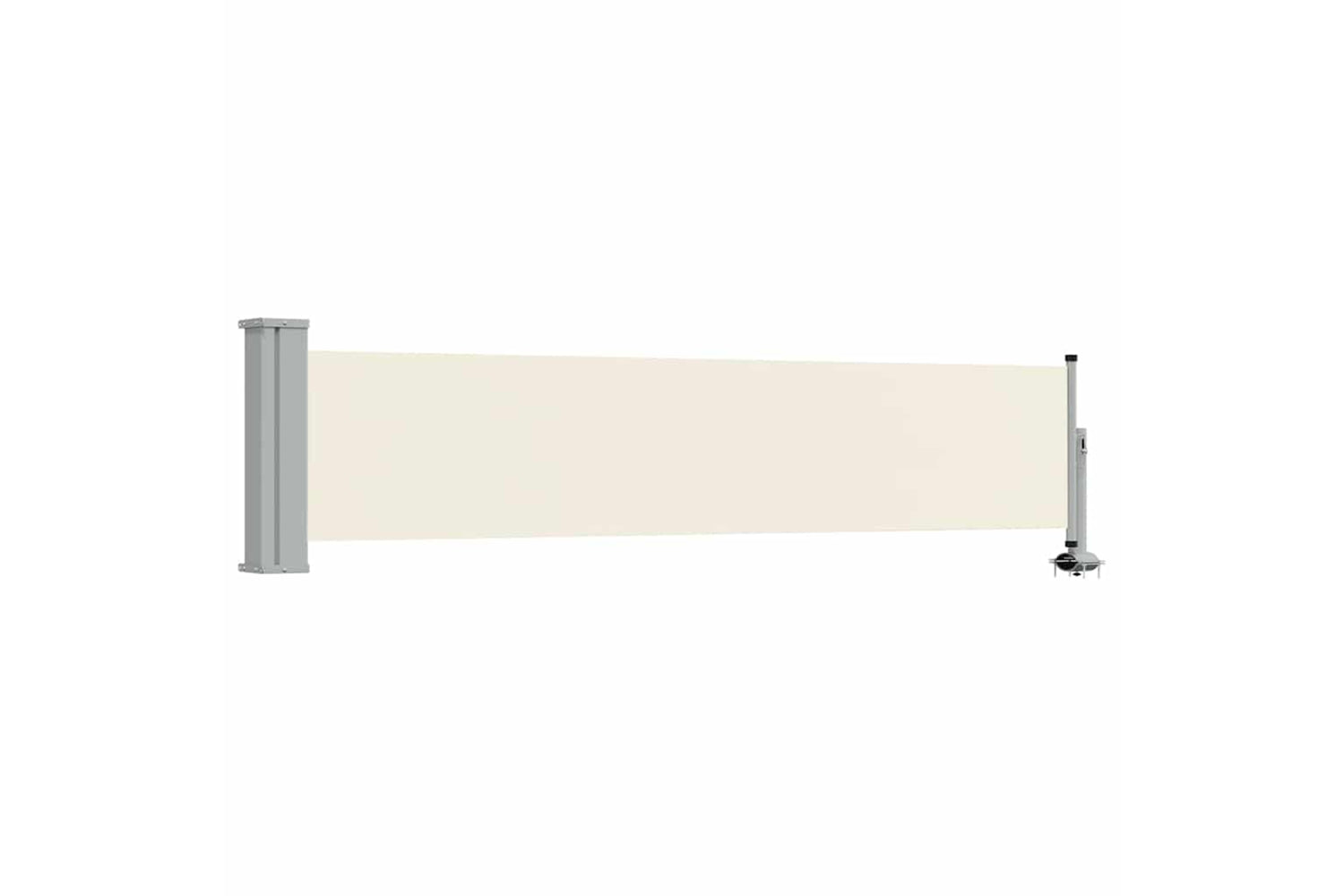 vidaXL 48353 Patio Retractable Side Awning 60x300cm Cream