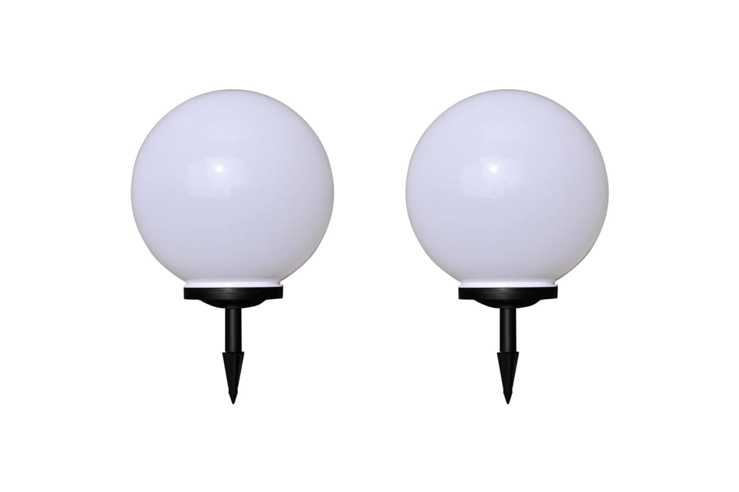 vidaXL 277117 Outdoor Pathway Lamps 2 Pcs Led 40cm With Ground Spike