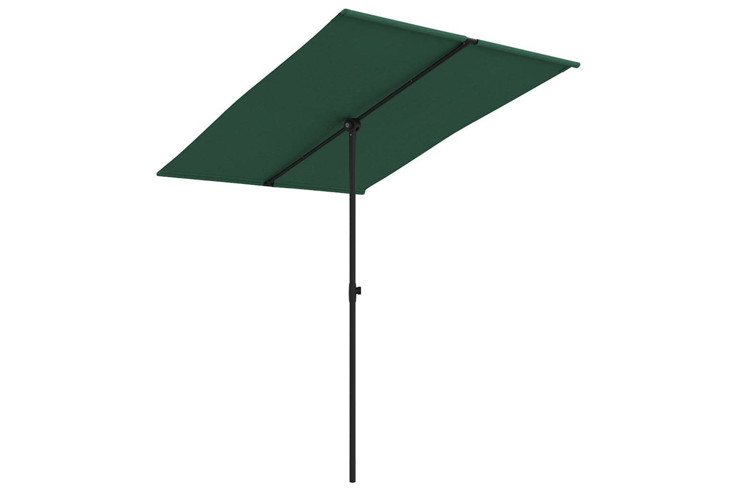 Vidaxl 47336 Outdoor Parasol With Aluminium Pole 2x1.5 M Green