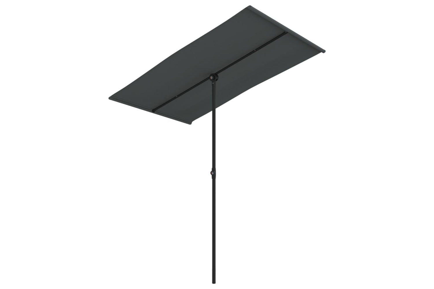 vidaXL 47330 Outdoor Parasol With Aluminium Pole 180x110cm Anthracite
