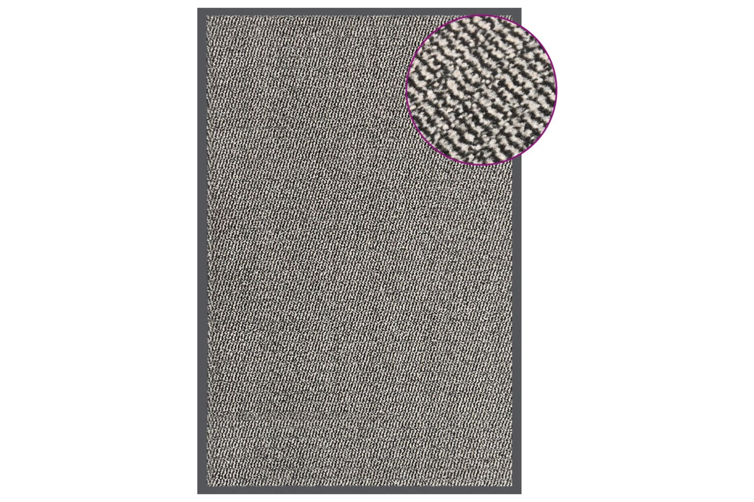 vidaXL 326947 Doormat Tufted 80x120cm Light Brown
