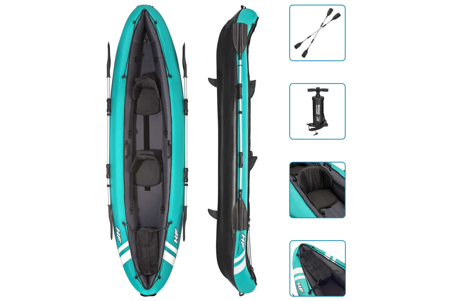 Bestway 92919 Hydro-force Ventura X2 Kayak 330x86 Cm-2