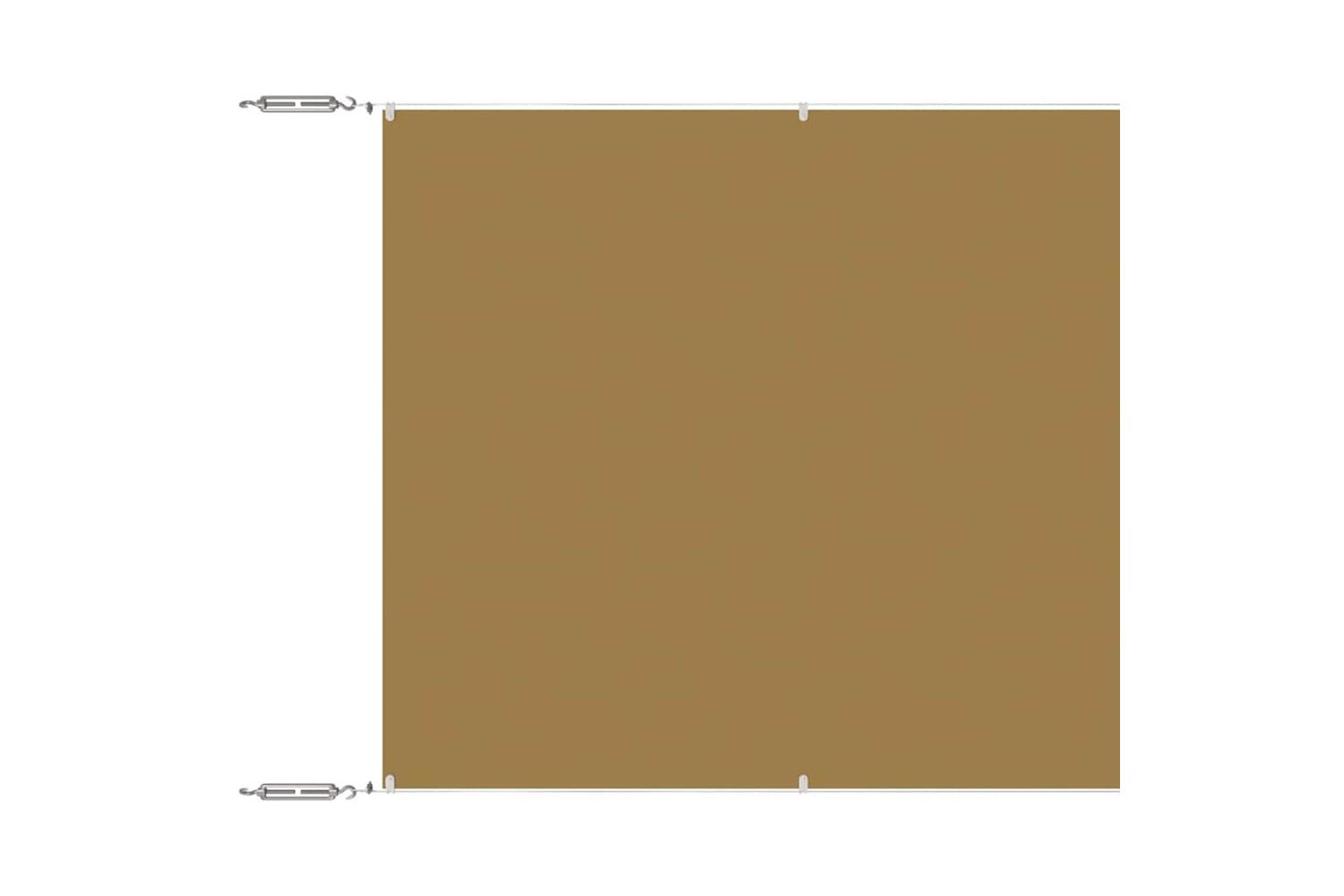vidaXL 148266 Vertical Awning Beige 140x800cm Oxford Fabric