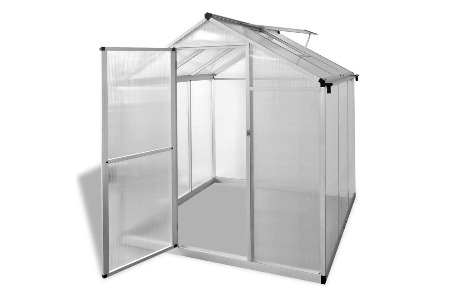 Vidaxl Greenhouse Reinforced Aluminium 3.46 MÂ²