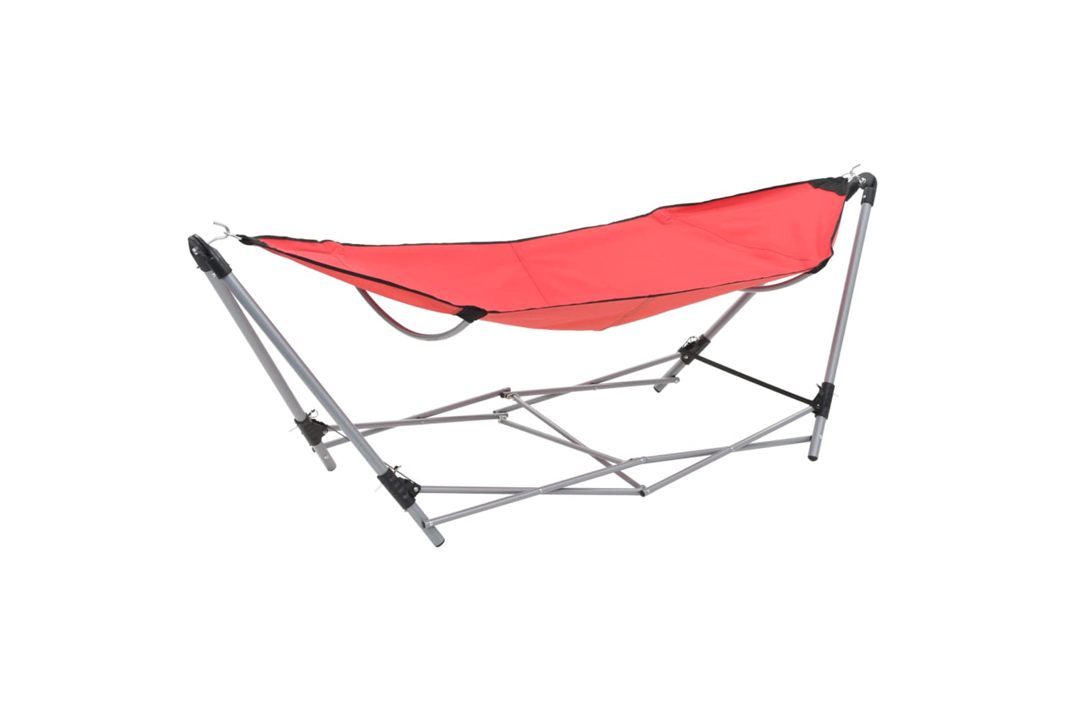 Vidaxl 44364 Hammock With Foldable Stand Red
