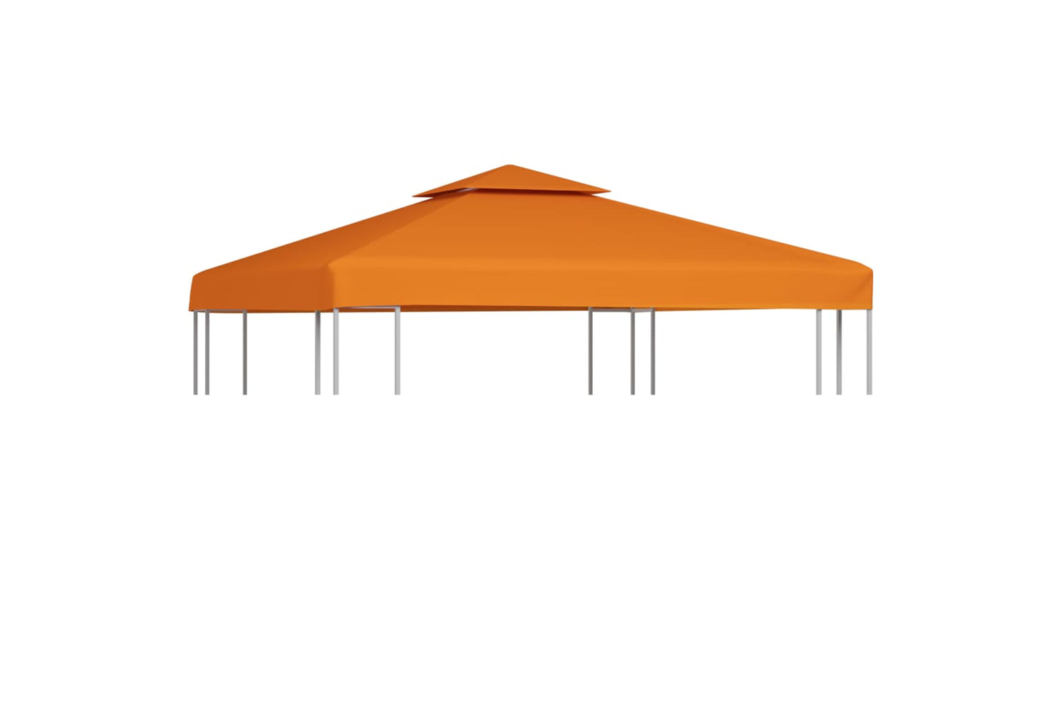 Vidaxl Gazebo Cover Canopy Replacement 310 G / MÃ¢Â² Orange 3 X 3 M