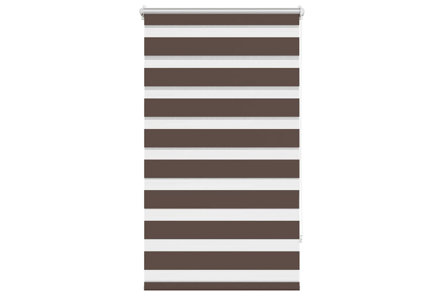 vidaXL 240197 Zebra Blind 70 X 120cm Coffee