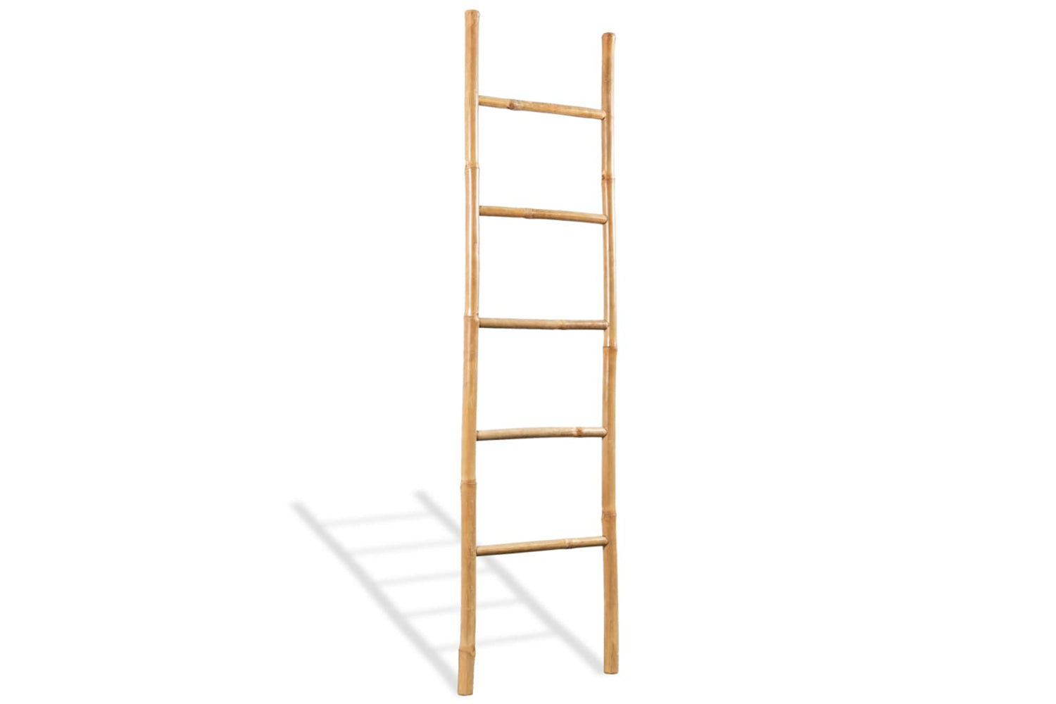 vidaXL 43719 Towel Ladder With 5 Rungs Bamboo 150cm