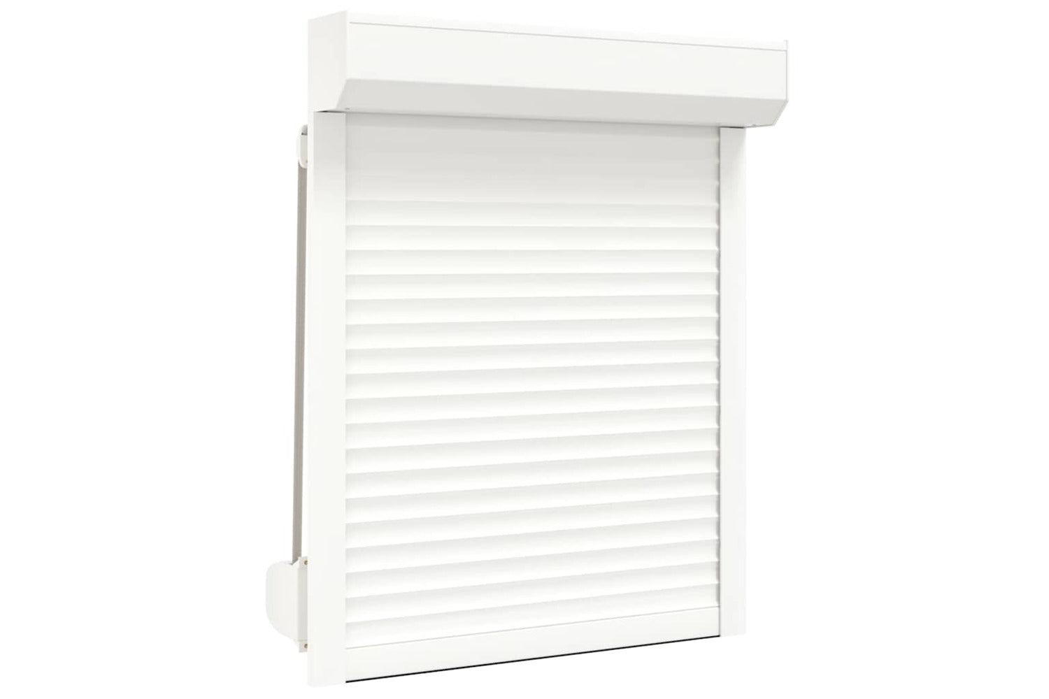 Vidaxl Roller Shutter Aluminium 70x100 Cm White-2