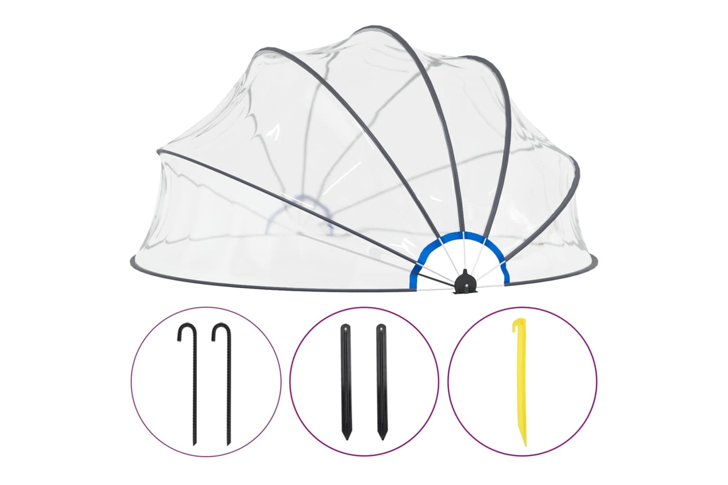 vidaXL 92299 Pool Dome 440x220cm