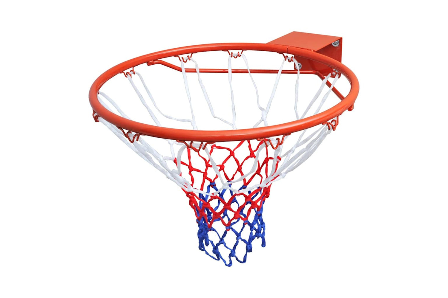Vidaxl Basketball Goal Hoop Set Rim With Net Orange 45 Cm-2