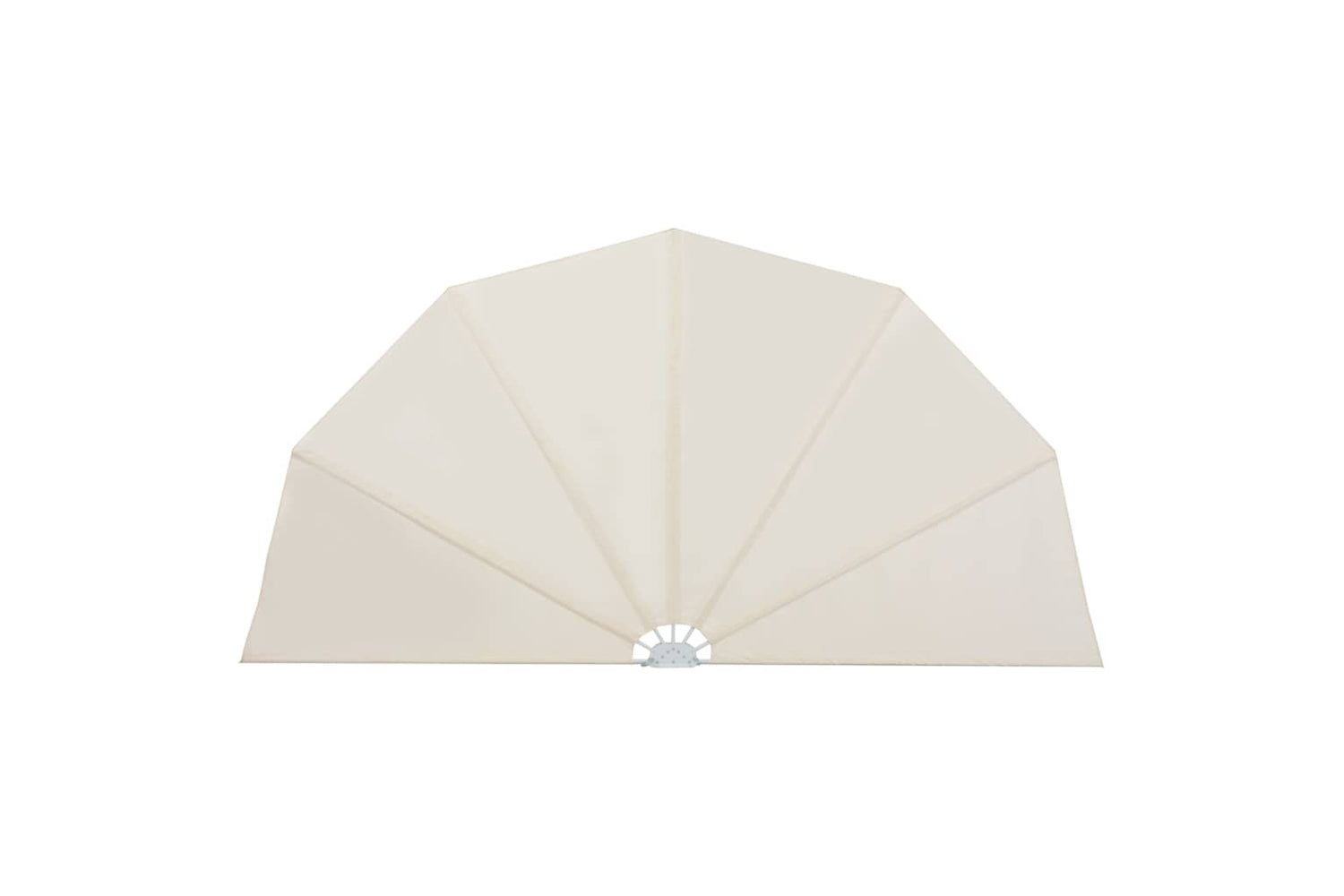 vidaXL 44578 Collapsible Terrace Side Awning Cream 200cm