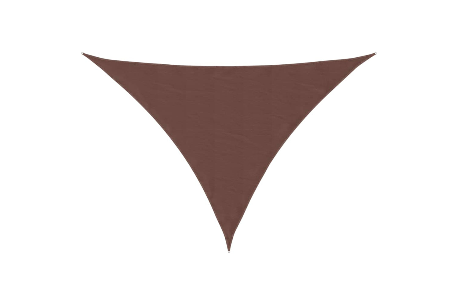 Vidaxl 135841 Sunshade Sail Oxford Fabric Triangular 5x6x6 M Brown