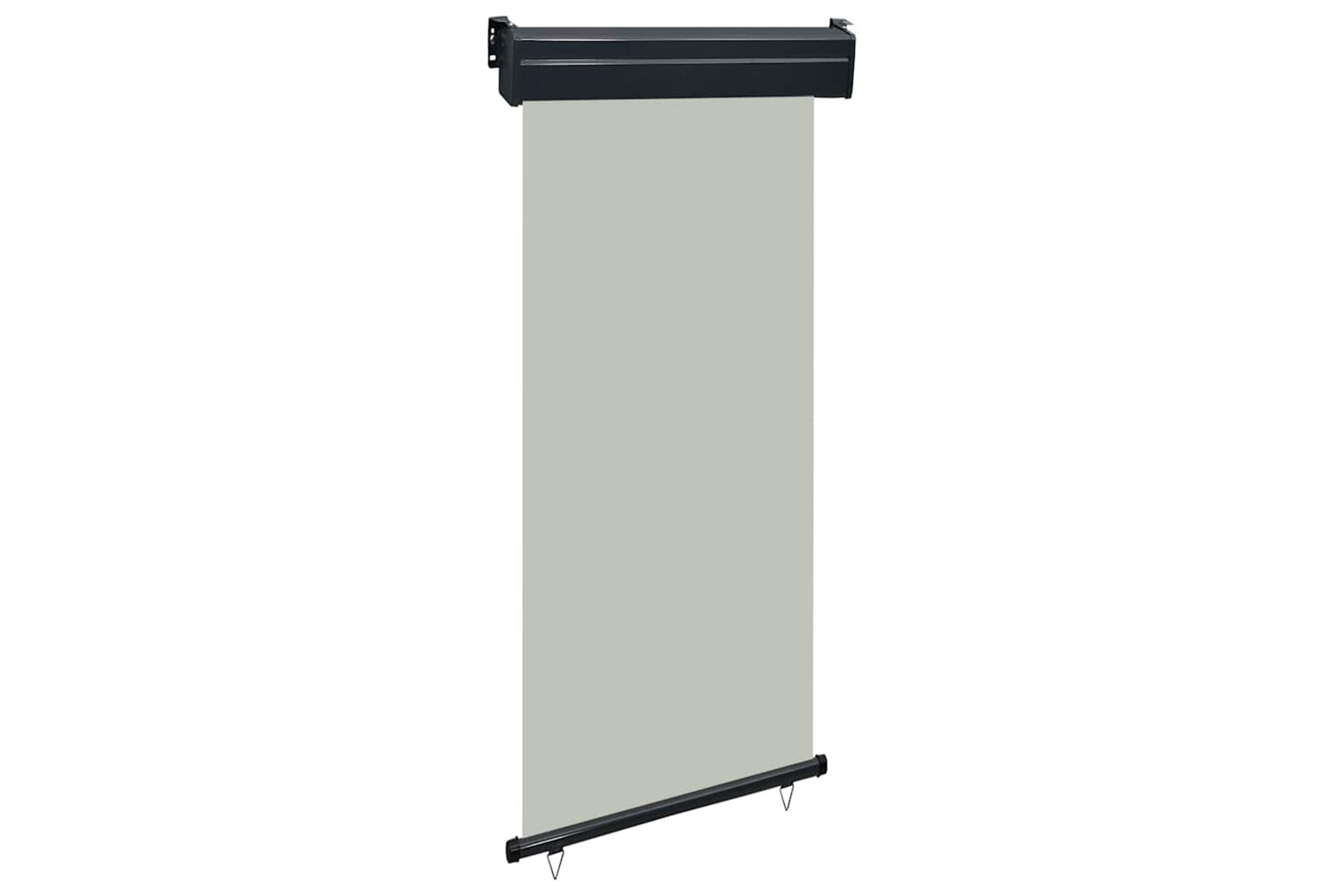 vidaXL Balcony Side Awning 105x250cm Grey