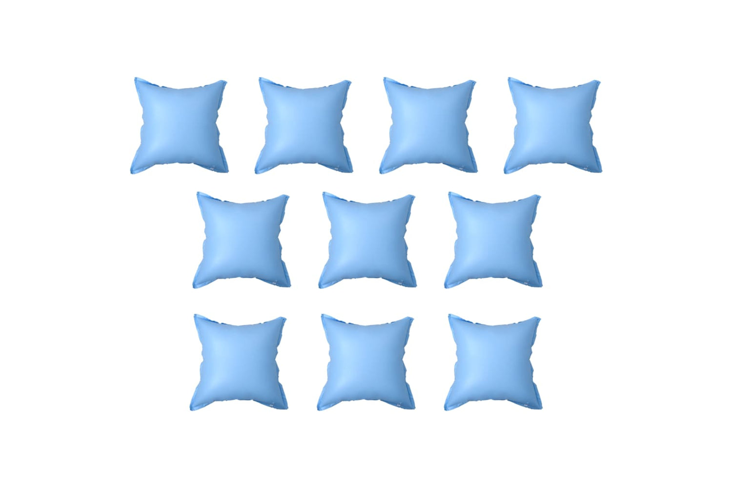 Vidaxl 92436 Inflatable Winter Air Pillows For Above-ground Pool Cover 10 Pcs Pvc