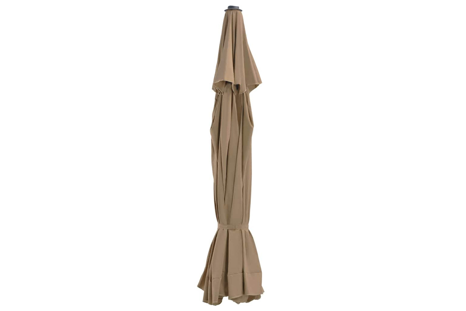 vidaXL 312541 Replacement Fabric For Outdoor Parasol Taupe 500cm