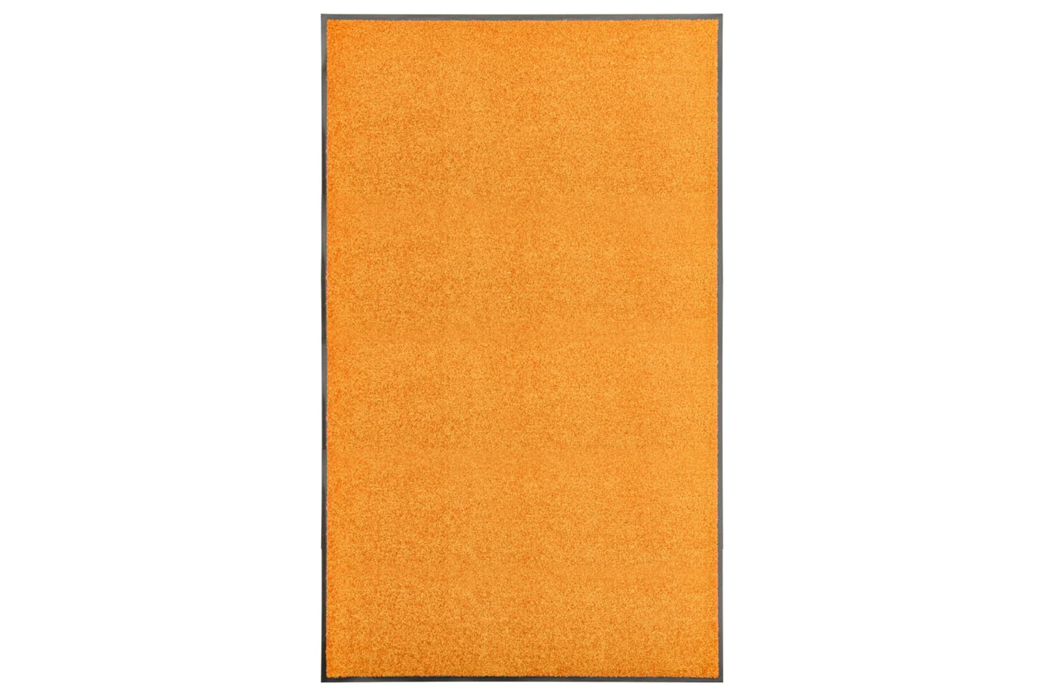 vidaXL 323455 Doormat Washable Orange 90x150cm