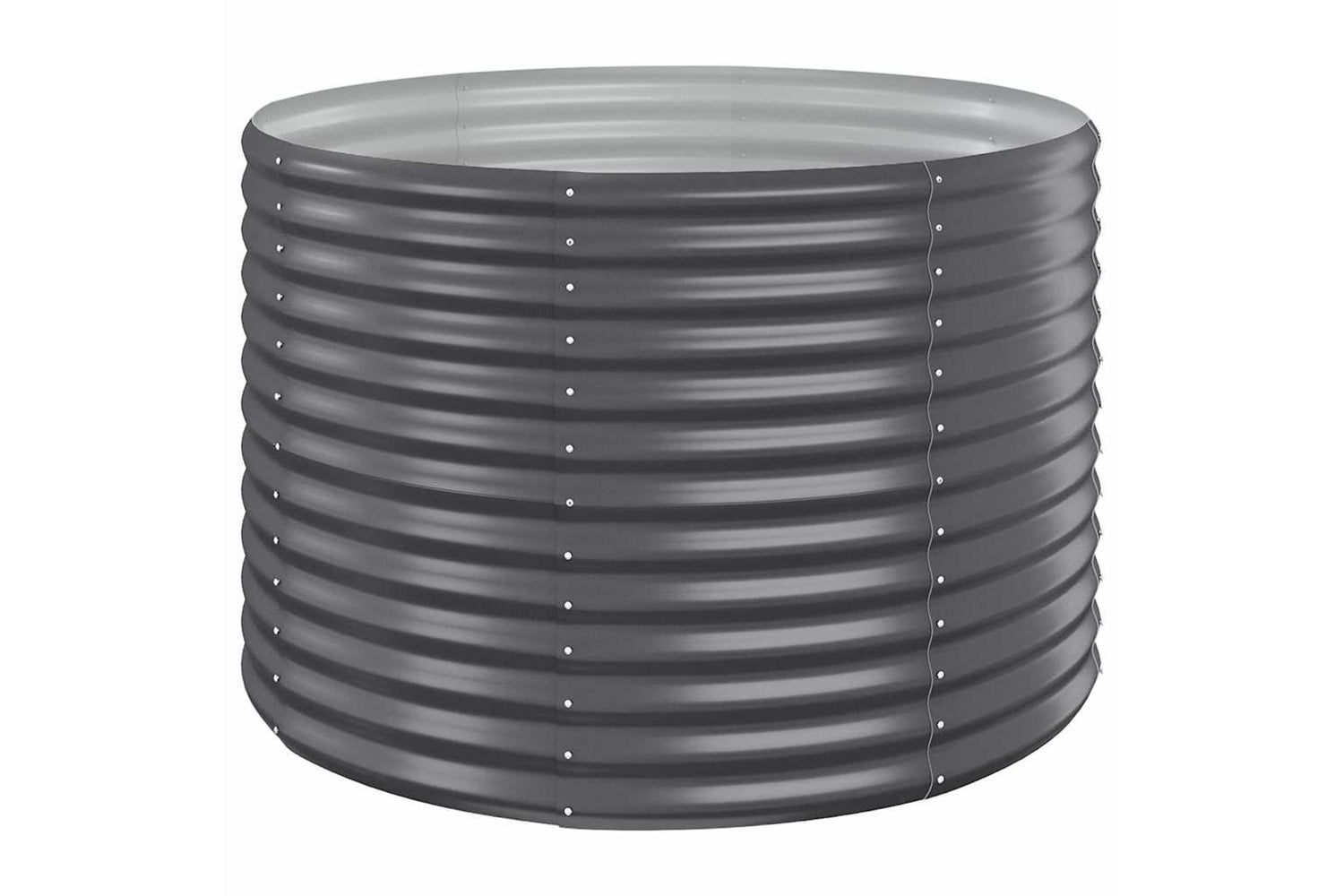 vidaXL 319056 Garden Raised Bed Powder-coated Steel 100x100x68cm Anthracite