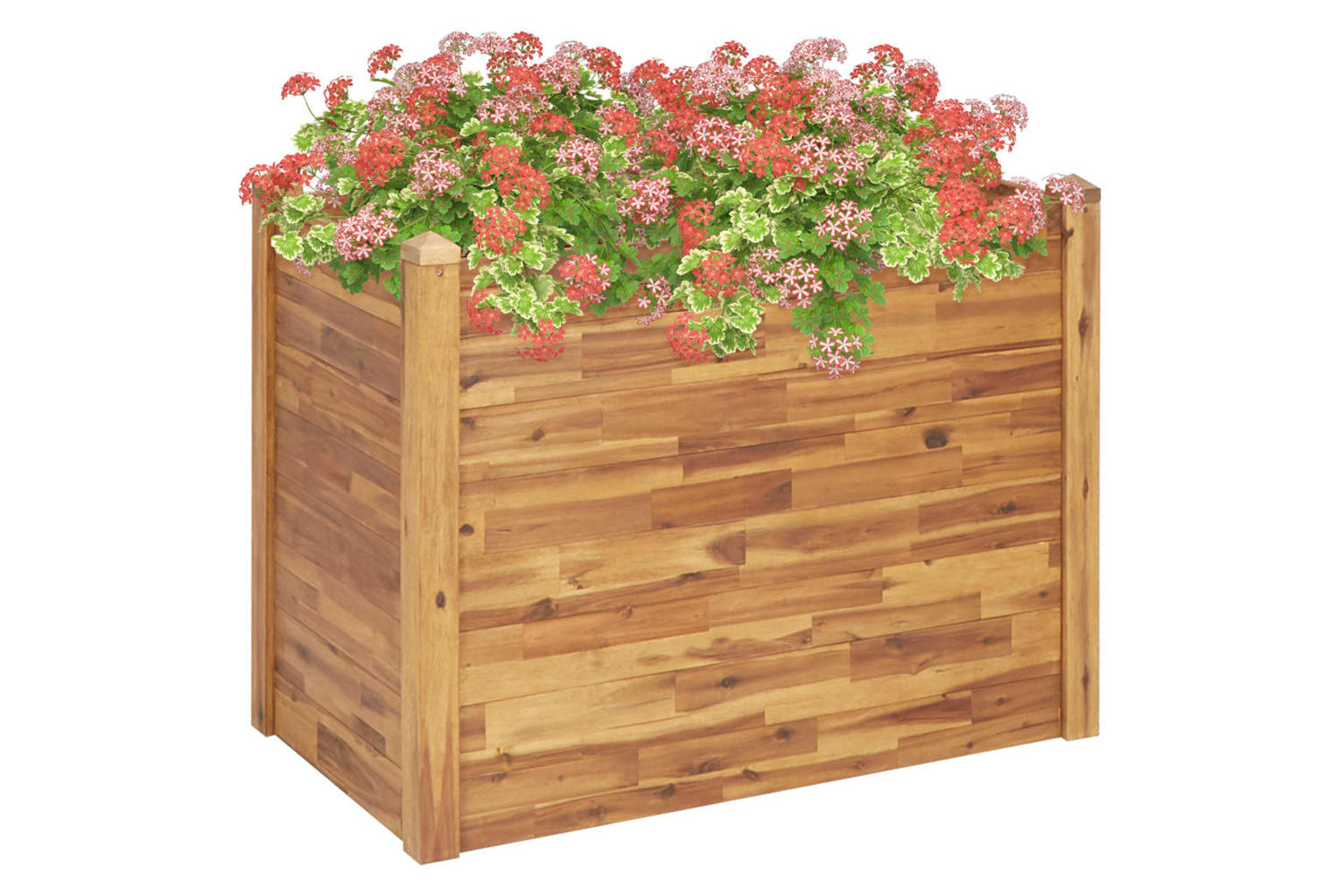 vidaXL 46579 Garden Raised Bed 110x60x84cm Solid Acacia Wood