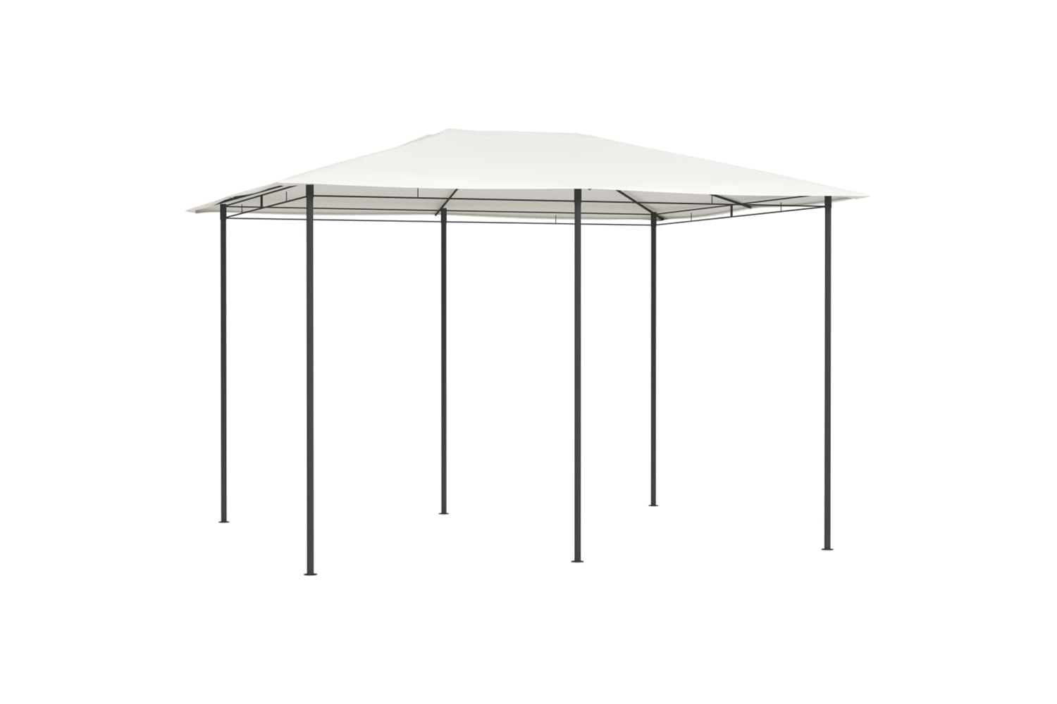 Vidaxl 313614 Gazebo 3x4x2.6 M Cream 160 G/mâ²