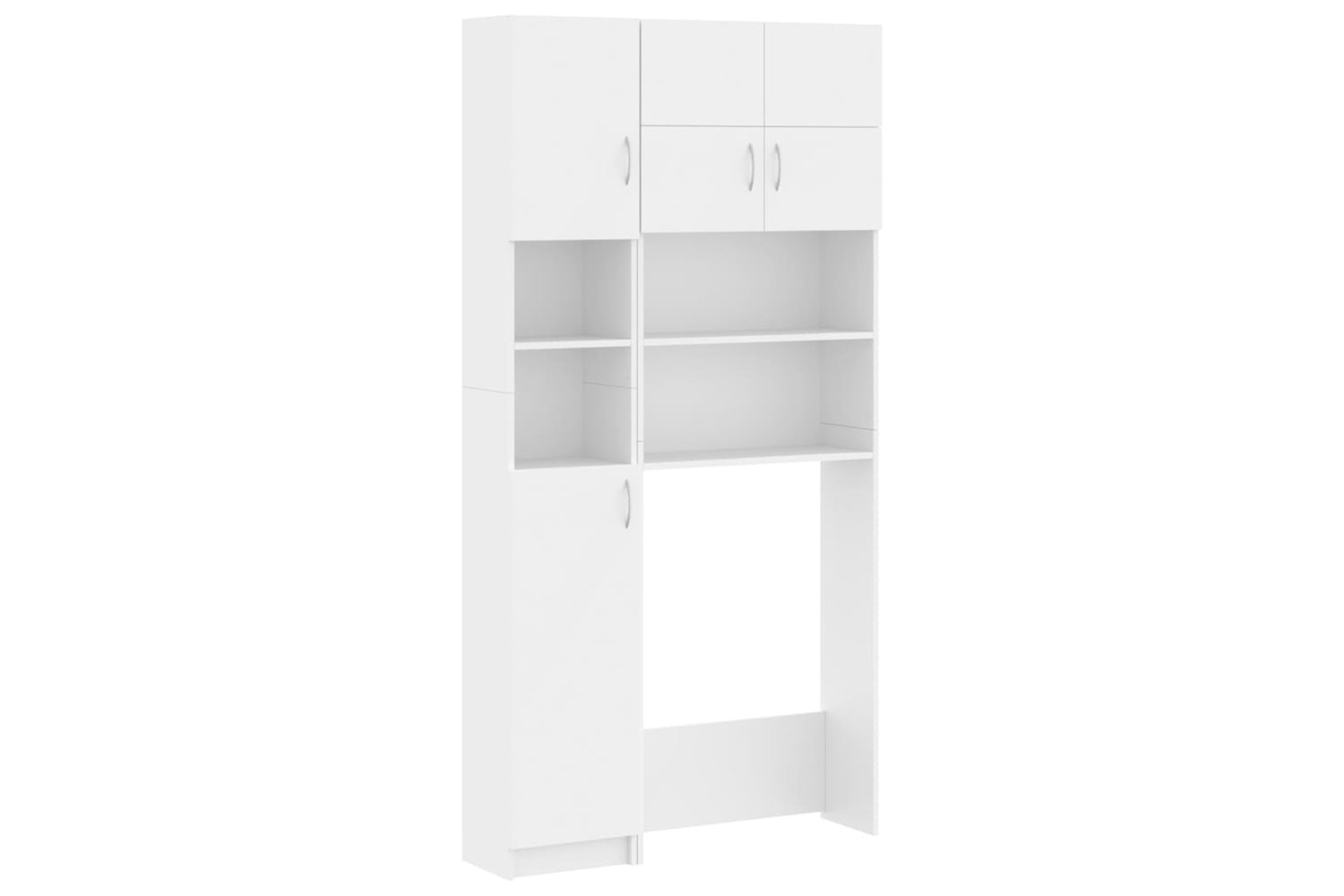 Vidaxl 3055636 Washing Machine Cabinet Set White Engineered Wood